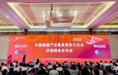 载誉前行！五彩堂股份荣膺“2023年度中国线缆产业最具竞争力企业百强”29位